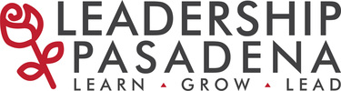 Leadership Pasadena Logo with tagline learn, grow, lead