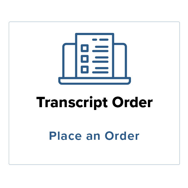 Transcript Order - Place an Order